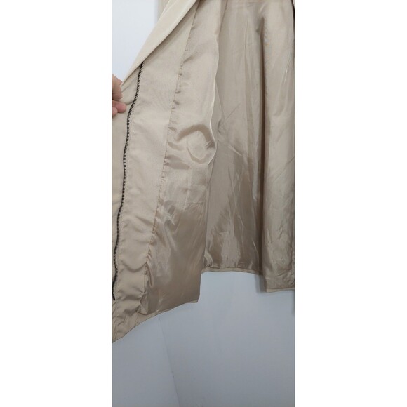 Appleseed's Women's Size Medium Jacket Coat Full Zipper Beige Cream Bone - Picture 12 of 16